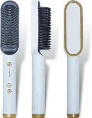 Tapex Hair Straightener Comb for Women & Men, Hair Styler, Straightener Machine Brush/PTC Heating Electric Straightener with 5 Temperature Control Hair Straightener