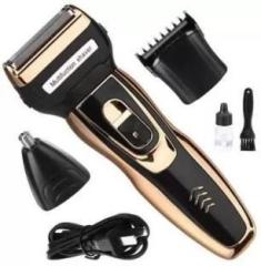 Tradhi Rechargeable 3in1 Detachable Professional Men Shaver Hair Clipper And Nose Shaver For Men, Women