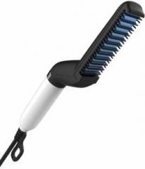 U TECH FLOW Quick Hair Styler for Men Electric Beard Straightener Beard Care Comb Multifunctional Curly Hair Straightening Comb Curler For DIY Flexible Modeling Hair Styler