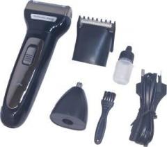Whippy GM 561 Black Prefect 3 in 1 Professional Rechargeable Bead Shaver For Men, Women