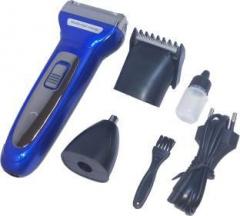 Whippy GM 561 Blue Prefect 3 in 1 Professional Rechargeable Beard Shaver For Men, Women