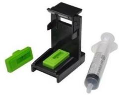 Ang Ink Suction Tool Kit For & Nozzle Cleaning For Use With HP 678, 803, 680, 802, 21, 22, 56, 57, 818, 901, 702, 703, 860, 861 & Canon 830, 831, 740, 741, 89, 99, 40, 41 Black & TriColor Ink With Free Syringe Multi Color Tri Color Ink Cartridge