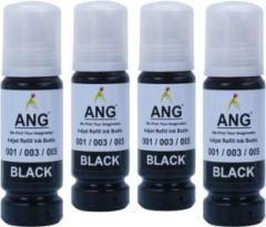 Ang Refill Ink for 003 Dye Ink Compatible for Ep L3100, L3101, L3110 Black Ink Cartridge