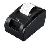 F2c Receipt Printer 58mm Thermal POS Printer Portable USB Desktop Barcode Bill Printer 90mm/s High Speed Mini Small Printing Machine Support ESC/POS Thermal Receipt Printer