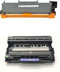Finejet TN 2365 Toner cartridge + DR2365 Drum Unit Combo for Use in Brother HL L2321D, L2361DN, L2366DW, L2320d, DCP L2541DW, L2520D, MFC L2701D, L2701DW Black Ink Toner