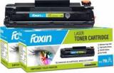 Foxin 78A Black Toner Cartridge / CE278A HP 78A Black Toner Compatible / For HP LaserJet P1560, P1566, P1606, M1536DN Black Ink Toner Black Ink Toner