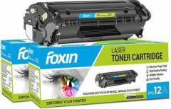 Foxin Quink 12A LaserJet Seies Replece With Foxin 12A Black Ink Toner