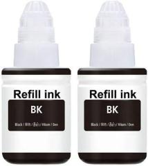 Good One Ink Compatible For Canon GI 790 G1000, G1010, G1100, G2000, G2002, G2010, G2012, G2100 Black Twin Pack Ink Bottle