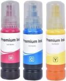 Good One Ink Compatible For Epson 001/003, L3110, L3150, L5190, L1110, L4160, L6170, L4160, Tri Color Ink Bottle