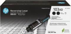 Hp 103AD Original Never Stop Laser Dual Pack Black Ink Toner