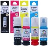 Inkpoint COMPATIBLE FOR EPSON 003 /005 /008 MULTICOLOR INK BOTTLE Black + Tri Color Combo Pack Ink Bottle