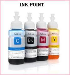 Inkpoint Refill ink For HP DeskJet 2331 Compatible With cartridge 22 21 803 701 678 680 Black + Tri Color Combo Pack Ink Bottle