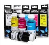 Jimigo GT51 GT52 Refill Ink for HP GT 5810, 5820, 5821, For HP Ink Tank 310, 315, 410, 415, 419, 350, 450, 510, 550, 610 Printer Bottle Black + Tri Color Combo Pack Ink Bottle