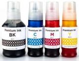 Jimigo Ink Refill for Canon G Series GI71 Compatible for Canon Pixma GI71, G1020, G2020, G2021, G2060, G3020, G3021, G3060 Pack of 4 Black + Tri Color Combo Pack Ink Bottle