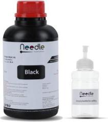Needle 1X500ml T673 Inkjet Ink Set Compatible with Epson L800, L805, L810, L850, CISS Black Ink Bottle