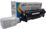 Nice Easy Refill 12A Toner Cartridge for 12A Compatible with Laserjet Printer 1020, M1005, 1018, 1010, 1012, 1015, 1020 Plus, 1022, 3015, 3020, 3030, 3050, 3050Z, 3052, 3055, 1015, 3030, M1319F, Black Ink Toner