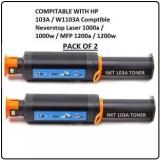 Nkt 103A / Comptible Neverstop Laser 1000a / 1000w / MFP 1200a Black Ink Toner