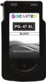 ST SCANTER 47XL Ink Cartridge for USE in Canon PIXMA E400/E410/E417/E460 Black Ink Cartridge