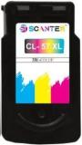 ST SCANTER CL 57XL TRICOLOR INK CARTRIDGE for USE in Canon PIXMA E400/E410/E417/E460/E470 Tri Color Ink Cartridge