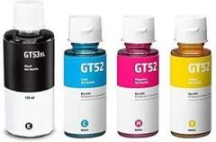 ST SCANTER GT53XL & GT52 Combo Ink for HPP INKTANK Wireless 310, 315, 316, 319, 410, 415, 416 Black + Tri Color Combo Pack Ink Bottle