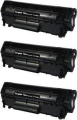 Teqbot 12A For HP LaserJet 1010, 1012, 1015, 1018, 1020, 1022, 3030 Black Ink Toner