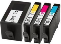 Trendvision 905XL BLACK, CYAN, YELLOW, MAGENTA FOR 6970 &6960 Printers Black + Tri Color Combo Pack Ink Cartridge