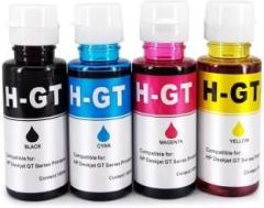 Zokio Ink Refill Compatible for HP 315 / 310 / 319 / 410 / 415 / 419 / 5GT820 / GT5810 Black + Tri Color Combo Pack Ink Bottle