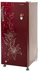 190 2 Star Litres Direct Cool Single Door Refrigerator, Maroon Red KK Electronic 00