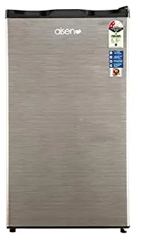 Aisen 100 Litres 2 Star AR D1052SG.HG Direct Cool Single Door Refrigerator, Hairline Grey_