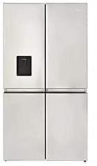 Basics 670 Litres Silver French Door Frost Free Refrigerator