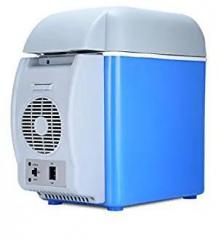 Gopinathji 7.5 Litres Shop Mini Refrigerator Portable Freezer Cooler Warmer Fridge For Auto Car Travel Fridge Multi Color