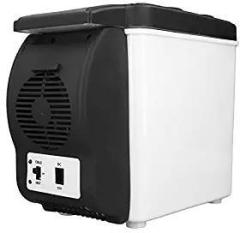 Hot 6 Litres Cold Fridge, 37W 12V Hot Cold Dual Purpose Large Capacity 12V Car Refrigerator For Cosmetics For Medicine For Food