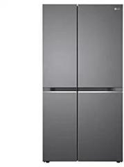Lg 655 Litres GL B257HDSY Frost Free Inverter Side By Side Refrigerator