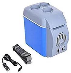 Qitis 7.5 Litres Mini Refrigerator Portable Freezer Cooler Warmer Fridge For Auto Car Travel Fridge Multi