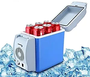 Quantum 7.5 Litres Corporation Mini Portable 12V Car Fridge Refrigerator Cooler And Warmer