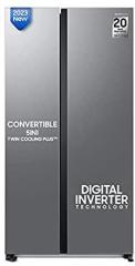 Samsung 653 Litres RS76CG8113SLHL WI FI Enabled SmartThings Side By Side Inverter Refrigerator