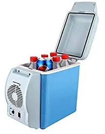 Shiv 6 Litres Tex Portable Car Refrigerator Electric Cooler And Warmer Car Refrigerator Portable Mini Fridge