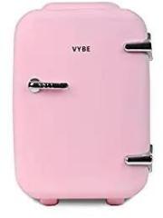 Vybe 4 Litres Mini Beauty Fridge :AC/DC Portable Thermoelectric Cooler And Warmer. Also Used As Car Mini Fridge For Long Travel. Used To Store Serums, Moisturizers, Toners, Cream, Nail Polish