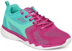361 Degree Pink Performance Running Shoes women