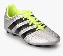 Adidas Ace 16.4 Fxg J Silver Football Shoes boys