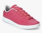 Adidas Advantage Clean Qt Mauve Tennis Shoes women