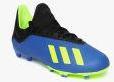 Adidas Blue & Black X 18.3 Firm Ground Football Shoes boys