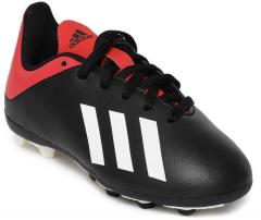 Adidas Boys Black X 18.4 FXG J Football Shoes