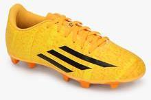 Adidas F5 Fg J Yellow Football Shoes girls