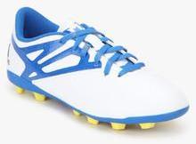 Adidas Messi 15.4 Fxg J White Football Shoes girls