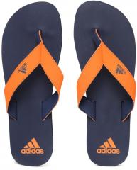 Adidas Orange & Navy Eezay Maxout Flip Flops men