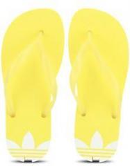 Adidas Originals Adisun Yellow Flip Flops women