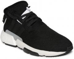 Adidas Originals Black Textile Mid Top Sneakers men