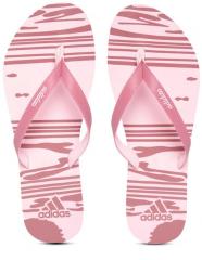 Adidas Pink JUNG Printed Thong Flip Flops women