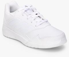 Adidas White Running Shoes boys